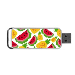 Watermelon Pattern Se Fruit Summer Portable Usb Flash (two Sides)