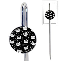 Gothic Cat Book Mark by Valentinaart