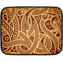 Fine Pattern Double Sided Fleece Blanket (mini)  by Sobalvarro