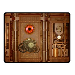 Steampunk Design Fleece Blanket (small)