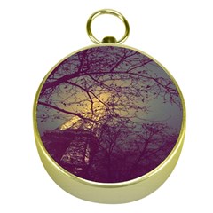 Tour Eiffel Paris Paysage Gold Compasses by kcreatif