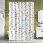 Texture Background Pastel Box Shower Curtain 48  x 72  (Small)  Curtain(48  X 72 ) - 42.18 x64.8  Curtain(48  X 72 )