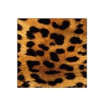 Leopard Skin Pattern Background Satin Bandana Scarf Front