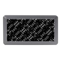 Black And White Ethnic Geometric Pattern Memory Card Reader (mini) by dflcprintsclothing