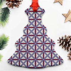 Df Donos Grid Christmas Tree Ornament (two Sides) by deformigo