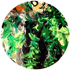 Plants 1 1 Wooden Puzzle Round by bestdesignintheworld