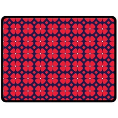 Df Clematis Double Sided Fleece Blanket (large)  by deformigo
