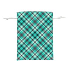 Tartan Scotland Seamless Plaid Pattern Vintage Check Color Square Geometric Texture Lightweight Drawstring Pouch (l)