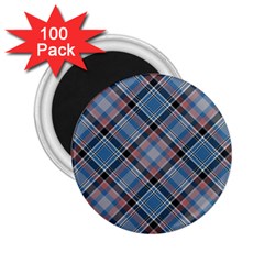 Tartan Scotland Seamless Plaid Pattern Vintage Check Color Square Geometric Texture 2 25  Magnets (100 Pack) 