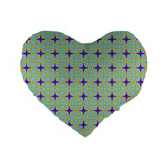 Traggina Standard 16  Premium Flano Heart Shape Cushions by deformigo