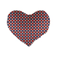 Dorizzia Standard 16  Premium Flano Heart Shape Cushions by deformigo