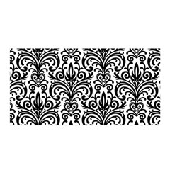 Overlay Transparent Pattern Satin Wrap by Vaneshart