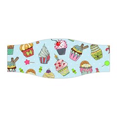 Cupcake Doodle Pattern Stretchable Headband by Sobalvarro