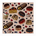 Seamless-pattern-with-sweet-cakes-berries Medium Glasses Cloth Front