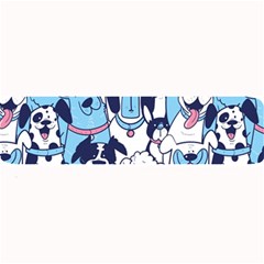 Dogs-seamless-pattern Large Bar Mats by Vaneshart