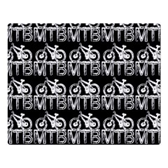 Mountain Bike - Mtb - Hardtail And Dirt Jump 2 Double Sided Flano Blanket (large)  by DinzDas