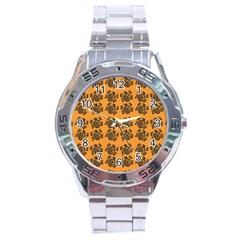 Inka Cultur Animal - Animals And Occult Religion Stainless Steel Analogue Watch by DinzDas