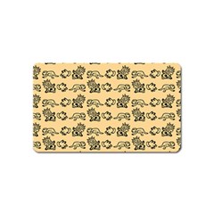Inka Cultur Animal - Animals And Occult Religion Magnet (name Card) by DinzDas