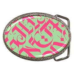Pattern Ornament Gothic Style Elegant Font Tattoos Belt Buckles by Amaryn4rt