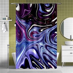 Galaxy Shower Curtain 48  X 72  (small)  by Sparkle