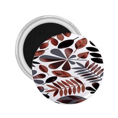 Shiny Leafs 2 25  Magnets by Sparkle