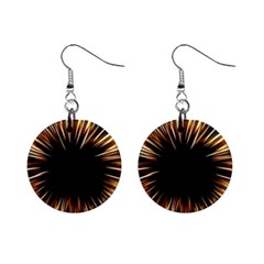 Color Gold Yellow Mini Button Earrings by HermanTelo