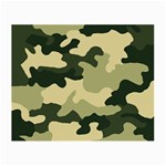 Camo Green Small Glasses Cloth (2 Sides) Front