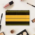 Vintage Yellow Cosmetic Bag (Medium) Front