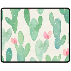 Photography-backdrops-for-baby-pictures-cactus-photo-studio-background-for-birthday-shower-xt-5654 Double Sided Fleece Blanket (medium)  by Sobalvarro