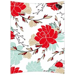 Floral Pattern  Back Support Cushion by Sobalvarro