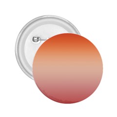 Vermilion Coral Sunset Gradient Ombre 2 25  Buttons by SpinnyChairDesigns