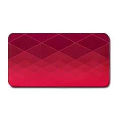 Hot Pink And Wine Color Diamonds Medium Bar Mats by SpinnyChairDesigns