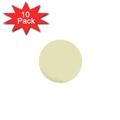 True Cream Color 1  Mini Buttons (10 Pack)  by SpinnyChairDesigns