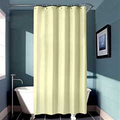 True Cream Color Shower Curtain 36  X 72  (stall)  by SpinnyChairDesigns