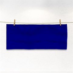 True Navy Blue Color Hand Towel