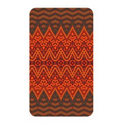 Boho Rust Orange Brown Pattern Memory Card Reader (rectangular) by SpinnyChairDesigns