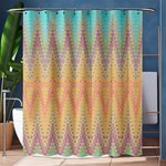 Boho Pastel Colors Shower Curtain 60  x 72  (Medium)  60 x72  Curtain