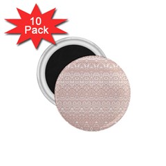 Boho Tan Lace 1 75  Magnets (10 Pack)  by SpinnyChairDesigns