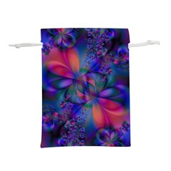 Abstract Floral Art Print Lightweight Drawstring Pouch (m) by SpinnyChairDesigns