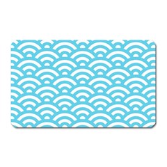 Waves Magnet (rectangular) by Sobalvarro