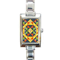 Africa  Rectangle Italian Charm Watch by Sobalvarro