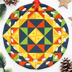 Africa  Ornament (round Filigree) by Sobalvarro