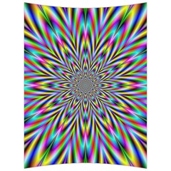 Psychedelic Wormhole Back Support Cushion by Filthyphil