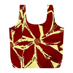 Flowery Fire Full Print Recycle Bag (l)