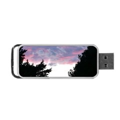 Colorful Overcast, Pink,violet,gray,black Portable Usb Flash (two Sides) by MartinsMysteriousPhotographerShop