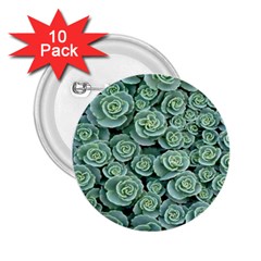 Realflowers 2 25  Buttons (10 Pack) 