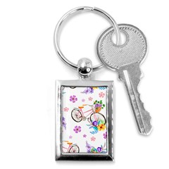 Cycle Ride Key Chain (rectangle) by designsbymallika