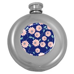 Floral Round Hip Flask (5 Oz) by Sobalvarro