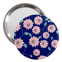 Floral 3  Handbag Mirrors by Sobalvarro