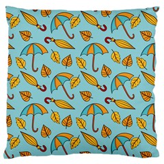 New Season Umbrella Standard Flano Cushion Case (one Side) by designsbymallika